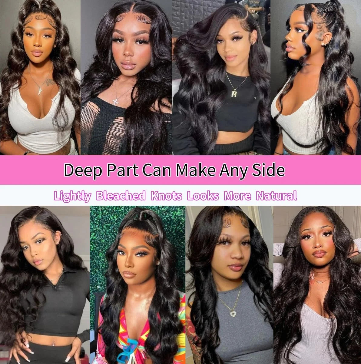 Body Wave Human Hair Wig – 13×4 Wide Lace Front, 200% Density